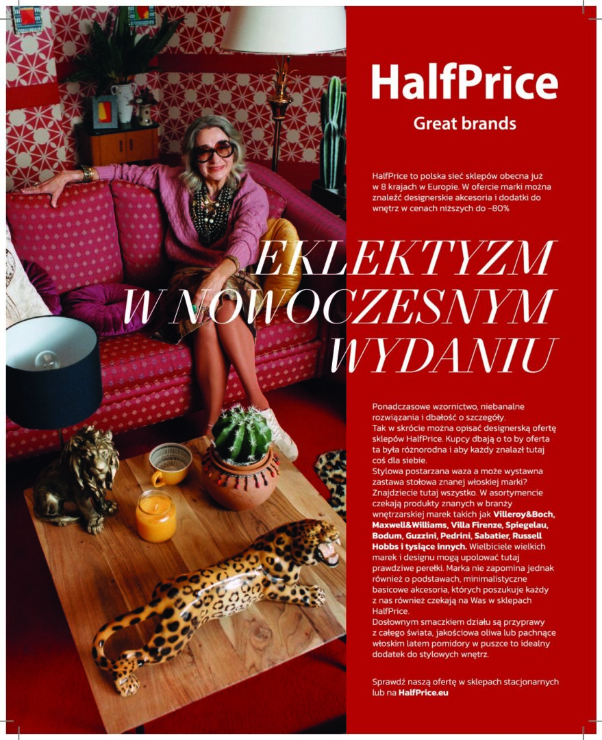 HALFPRICE Vogue Polska Living 02/22